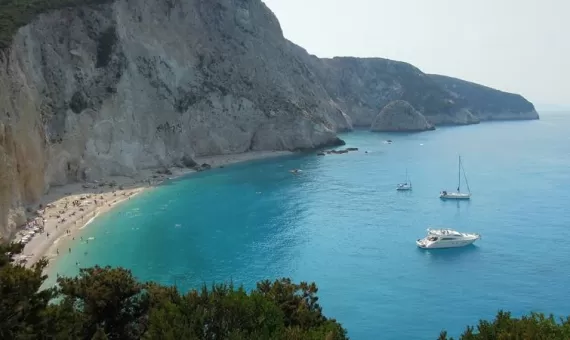 Plaža na Lefkadi