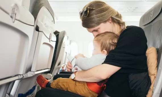 Putovanje avionom sa bebom