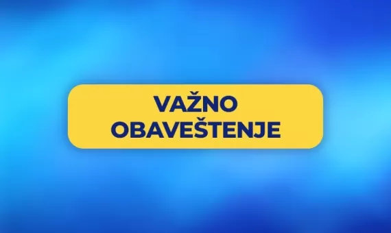 Obaveštenje za putnike Balkan fun-a