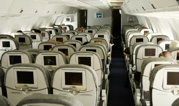 Sedišta u putničkom avionu