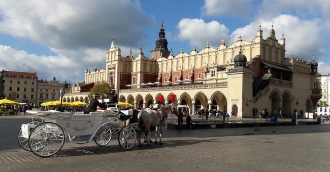 krakov trg konjske kočije