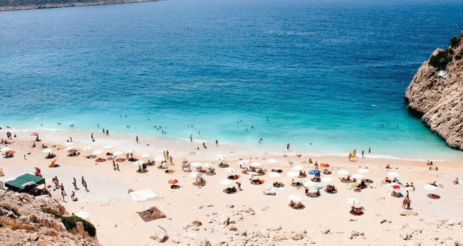 Peščana plaža u Antaliji