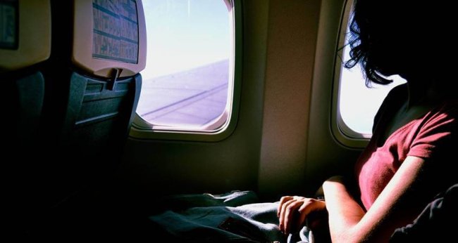 Putniik u avionu