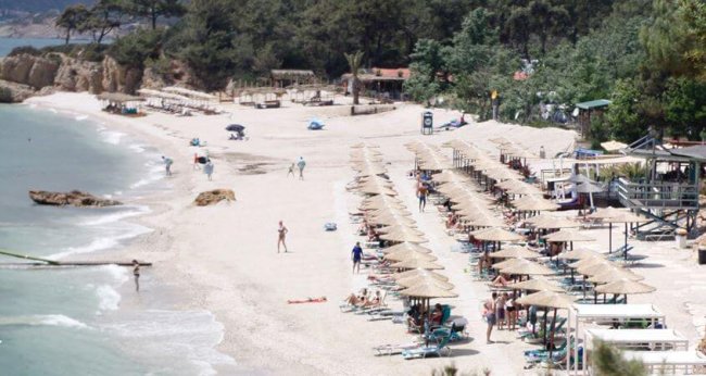 Plaža na Tasosu